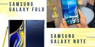 Samsung Galaxy Note и Samsung Galaxy Fold